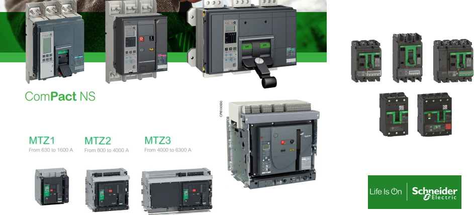 Circuit breakers used in electrical equipment